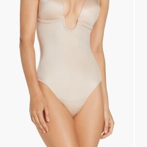 SPANX Suit Your Fancy Plunge Thong Bodysuit NEW